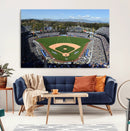 Los Angeles Dodgers Dodger Stadium Wall Art Canvas Print -