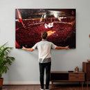 Houston Rockets Basketball Team Print Canvas- Houston Toyota