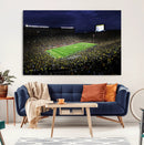 Michigan Wolverines Football Canvas Wall Decor, Football