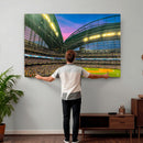 Milwaukee Brewers Baseball Team Print Canvas- American