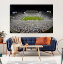 Beaver Stadium Night Game Triple Canvas Wall Art - Penn
