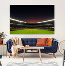 Yankee Stadium Night Game Triple Canvas, Yankee Stadium