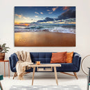 Beach Canvas Wall Art - Coastal Seascape Print for Living by MyGreatCanvas | Canvas Wall Art Prints | Photo Prints & Wall Decor