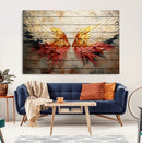 Abstract Angel Wings Canvas Wall Art – Framed and Ready to by MyGreatCanvas | Canvas Wall Art Prints | Photo Prints & Wall Decor