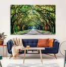 Serene Tree Tunnel Wall Art Canvas Print – Pathway Under by MyGreatCanvas | Canvas Wall Art Prints | Photo Prints & Wall Decor