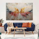 Golden Angel Wings Wall Art Canvas Print – Stunning Abstract by MyGreatCanvas | Canvas Wall Art Prints | Photo Prints & Wall Decor