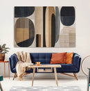Wabi Sabi Canvas Print - Geometric Abstract Wall Art Canvas