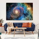 Spiral Galaxy Wall Art Canvas Print