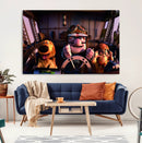 Carl Russel And Dog, Movie Up Poster, Movie Up Wall Art, by MyGreatCanvas | Canvas Wall Art Prints | Photo Prints & Wall Decor