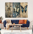 Butterfly Wall Art Trio | Vintage Butterfly Canvas Print | by MyGreatCanvas | Canvas Wall Art Prints | Photo Prints & Wall Decor