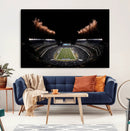 Eagles Field Stadium Wall Art | Philadelphia Eagles Football