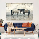Chines Style Majestic Horses Wall Art | Ready to Hang and