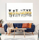 Farmhouse Wall Art Sheep Print | Ready to Hang Framed Canvas by MyGreatCanvas | Canvas Wall Art Prints | Photo Prints & Wall Decor
