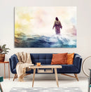 Watercolor Jesus Walking on Water Canvas Print, Christian by MyGreatCanvas | Canvas Wall Art Prints | Photo Prints & Wall Decor