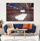 Barton Malow Little Caesars Arena Detroit Wall Art Canvas