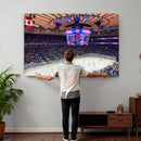 Madison New York Rangers Hockey Stadium Wall Art Canvas