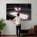 Rogers Place Edmonton Oilers Ice Hockey Stadium Wall Art,