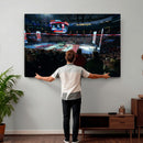 Rogers Arena Vancouver Canucks Ice Hockey Stadium Wall Art,