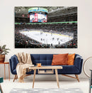 Sharks Arena Blackhawks Sharks Ice Hockey Stadium Wall Art by MyGreatCanvas | Canvas Wall Art Prints | Photo Prints & Wall Decor