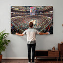 United Center Chicago Bulls Stadium Wall Art Canvas Print