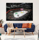 Vaudoise Lausanne Ice Hockey Arena Stadium Wall Art Canvas,