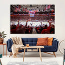 Carolina Hurricanes Ice Hockey Stadium Wall Art, Carolina