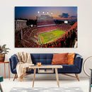 NC State Wolfpack Football Team Print - Raleigh