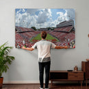 NC State Wolfpack Football Team Print Canvas- Raleigh
