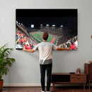 Houston Cougars Football Team Print - Houston TDECU Stadium