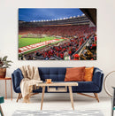 Wisconsin Badgers Football Team Print - Madison Camp Randall