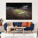 Wisconsin Badgers Football Team Print - Madison Camp Randall
