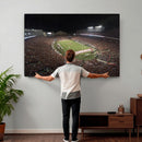 Wisconsin Badgers Football Team Print - Madison Camp Randall