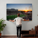 Demon Deacons Football Team Print Canvas- Winston-Salem