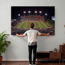 Demon Deacons Print Canvas, Football Team Print -