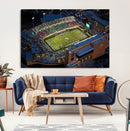 University of North Texas Mean Green Football Artwork,