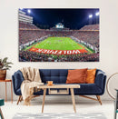 Wolfpack Football Team Print - Raleigh Carter-Finley Stadium