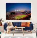 Wolfpack Football Team Wall Art Print - Raleigh
