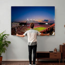Wolfpack Football Team Wall Art Print - Raleigh