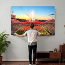 North Carolina State University Canvas Print, North Carolina