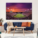 East Carolina University Pirates Football Print Canvas-