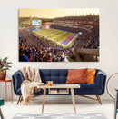University of Kansas Jayhawks Football Team Print - Lawrence by MyGreatCanvas | Canvas Wall Art Prints | Photo Prints & Wall Decor