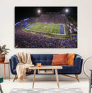 University of Kansas Jayhawks Football Team Print - Lawrence by MyGreatCanvas | Canvas Wall Art Prints | Photo Prints & Wall Decor