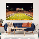ASU Sun Devils Football Team Print - Phoenix Mountain