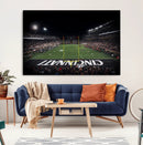 Cincinnati Bearcats Football Team Print - Nippert Stadium by MyGreatCanvas | Canvas Wall Art Prints | Photo Prints & Wall Decor