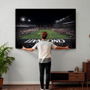 Cincinnati Bearcats Football Team Print - Nippert Stadium