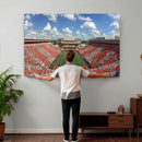 Oklahoma State Cowboys Football Team Print - Stillwater