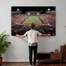 Oklahoma State Cowboys Canvas Print, Football Team Print -