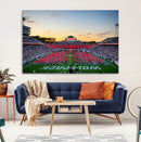 NC State Wolfpack Football Team Print Wall Art - Raleigh