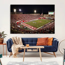 Indiana University Hoosiers Football Team Print Canvas
