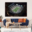 Michigan State Spartans Football Team Print - East Lansing
